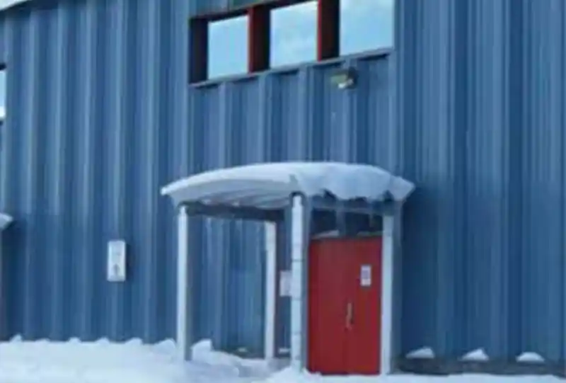 Door Canopies to Keep the Snow Off