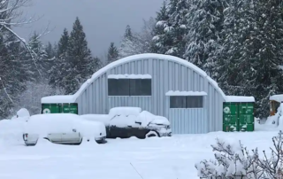 covered ice rink custom steel building