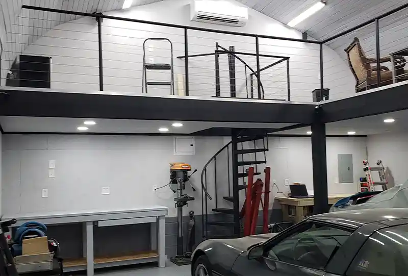 Increase the Interior Space of Your Steel Building with a Garage Mezzanine