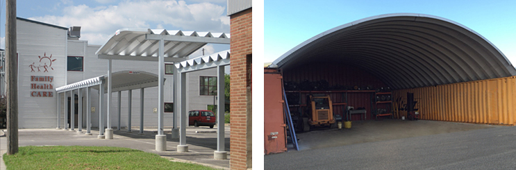 Metal Arch Roofing Systems