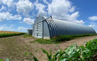 Quonset Hut Farm Cornfield