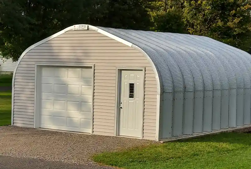 steel building garage