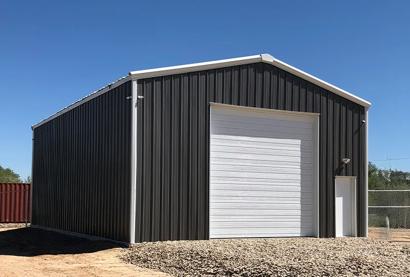 25X30 STEEL GARAGE