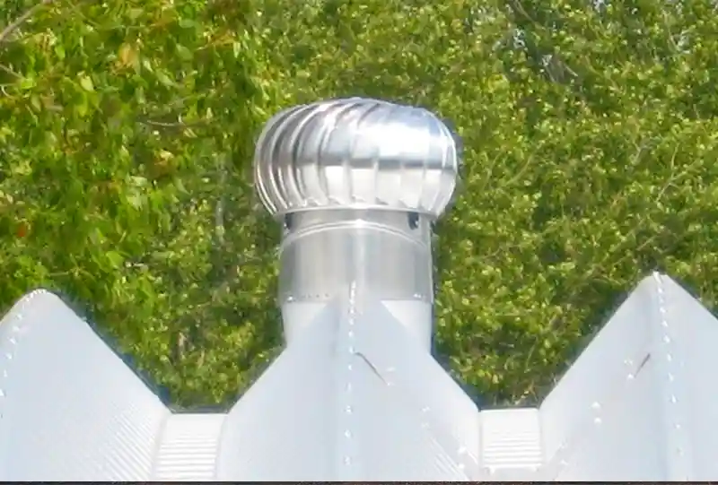 Steel Buildings Turbine Vents