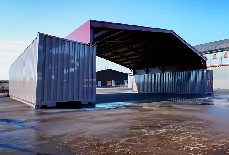 Steel Shipping Container Cover