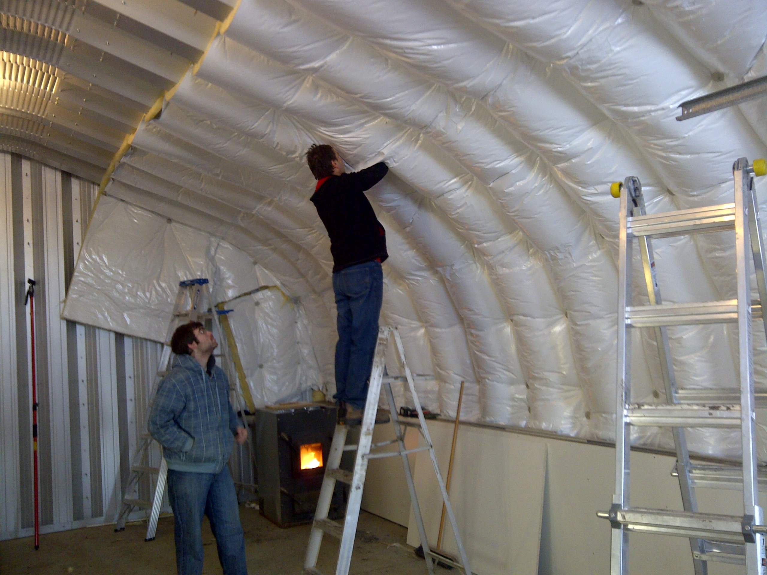 steel buildings insulation