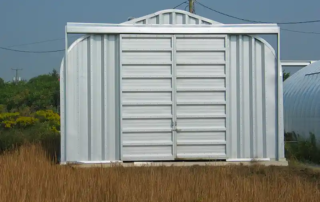 sliding doors garage workshop steel buildings