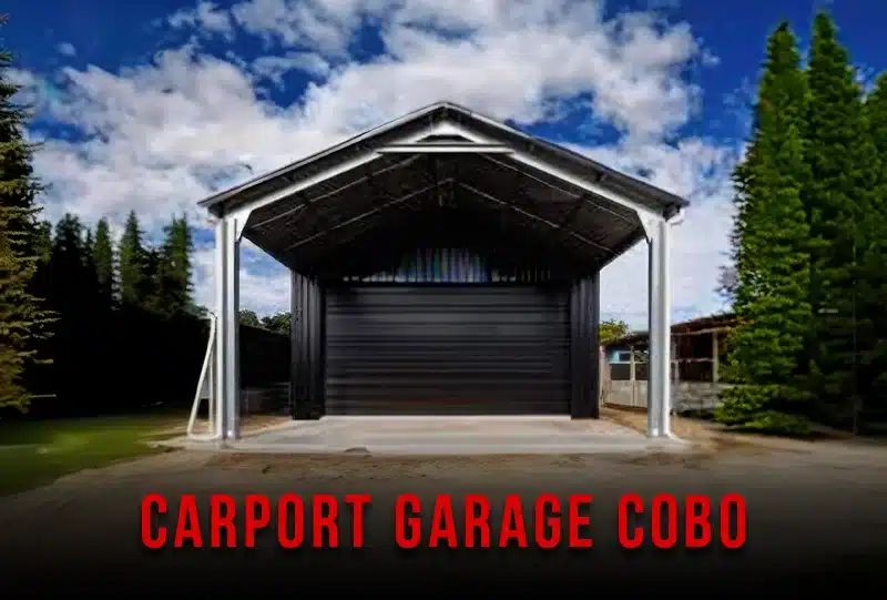 combo carport garage metal building